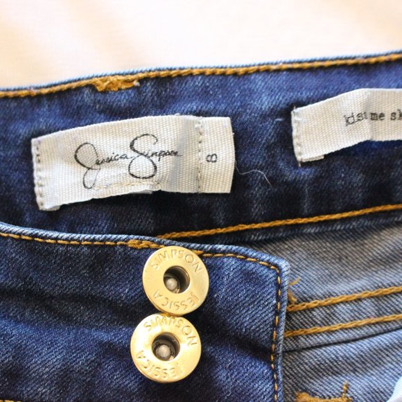 Girls Jessica Simpson Kiss Me Skinny Jeans / Capri - Picture 3 of 3